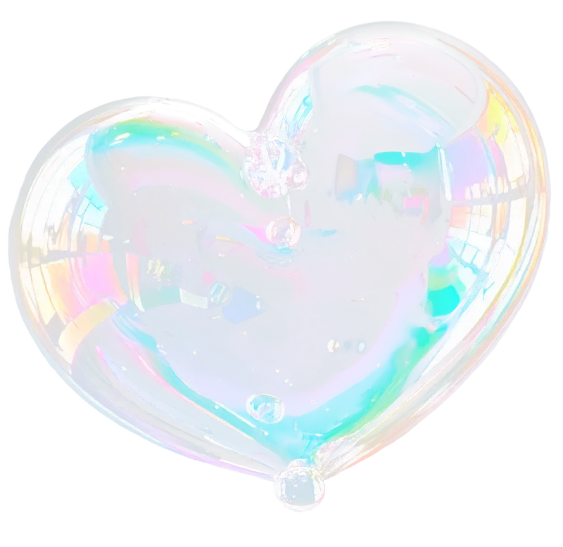 bubble heart